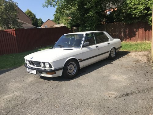 1986 BMW E28 1.8i Petrol Manual For Sale