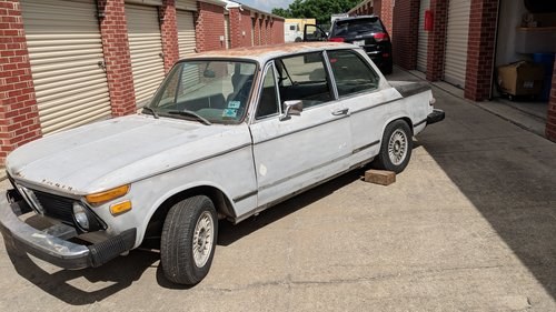 1975 LHD  Restoration project bmw 2002 automatic Americ For Sale