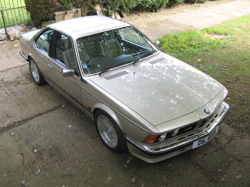 1986 BMW 635CSI In vendita