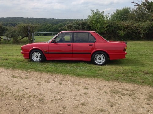1985 M535i E28 1 owner from new 75,000 miles For Sale