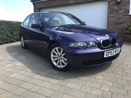 2003 BMW 316TI ES COMPACT INDIVIDUAL ONLY 23,000 MILES In vendita