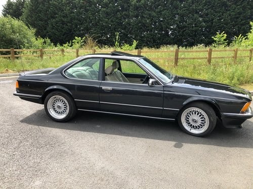 1986 BMW 635 CSI BLACK For Sale