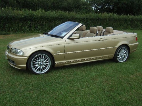 2001 BMW E46 330ci Convertible only 60000 miles In vendita