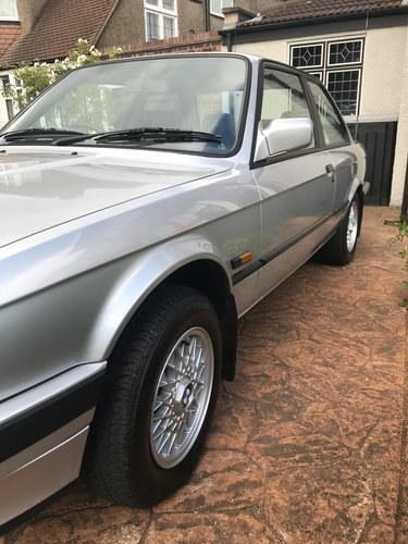 1990 BMW E30 316i MANUAL COUPE 65000 MILES. For Sale