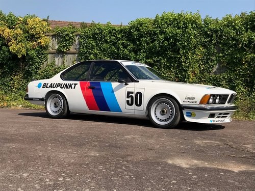 1983 BMW 635 Gr A FIA Race Car In vendita