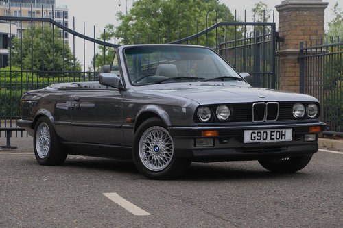 E30 1989-G BMW 325i Motorsport Edition Convertible For Sale