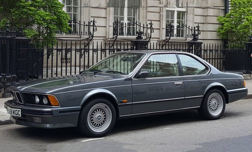 1988 BMW 635 CSI: 30 Jun 2018 For Sale by Auction
