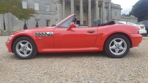 2002 bmw z3 1.9 roadster metallic red low miles For Sale