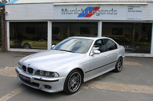BMW E39 M5 2001 - immaculate facelift For Sale