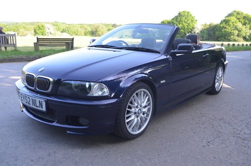 2002 BMW 330ci Msport Convertible - 2 previous owners For Sale