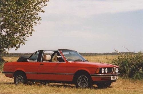 1982 BMW Baur Cabriolet just 39,5000 miles £8,000 - £10,000  For Sale by Auction