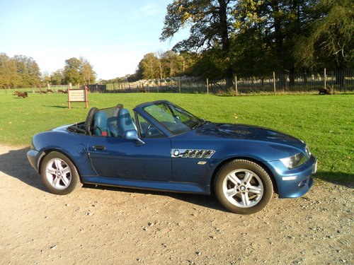 BMW Z3 2.2  6 CYLINDER ONLY 54000 MILES £6695 For Sale