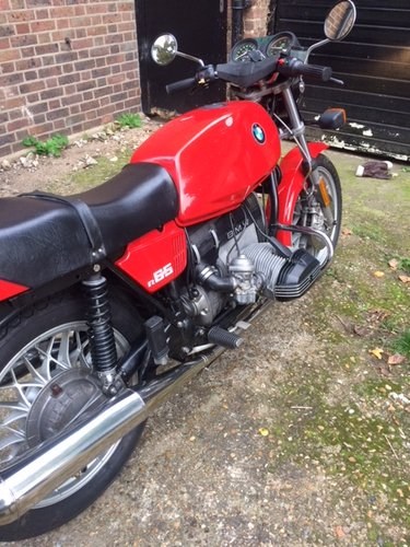 1984 BMW R65, very low mileage great condition In vendita