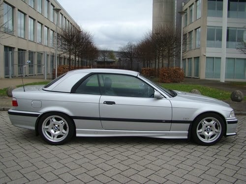 1998 BMW E36 M3 3.2 EVO SMG CONVERTIBLE ++ VERY LOW MILES ++ FSH  In vendita