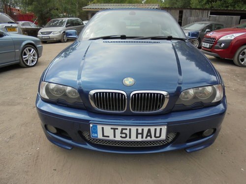 2001 A CLASSIC BMW 330 CSI SPORT CONVERTIBLE MOT MAY 116,000K In vendita