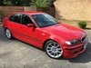 2003 E46 330i M-Sport Saloon, Manual, Imola Red, 79k For Sale