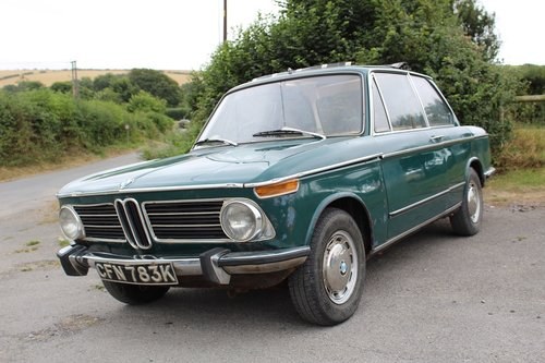 BMW 2002A 1972 - To be auctioned 26-10-18 For Sale by Auction