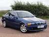 BMW E46 323ci, Manual, 1999/T, Only 28k Miles, Red Leather  VENDUTO