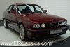 BMW M5 E34 Saloon 1992 Calypsorot Metallic For Sale
