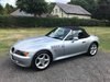 1998 'S' BMW Z3 1.9 16V ROADSTER SILVER 62K F.S.H STUNNING! VERKAUFT