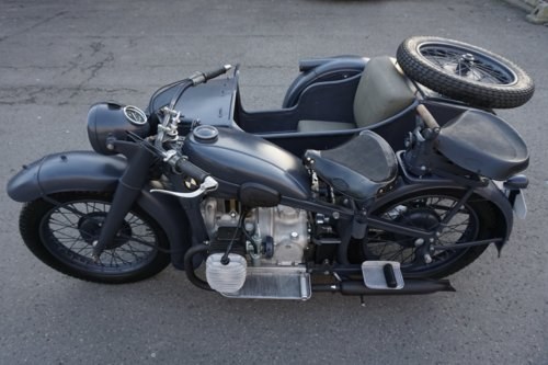 1936 BMW R12 Military with sidecar - excellent In vendita