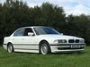 1995 White BMW 740i Auto at Morris Leslie Auction 24th November For Sale by Auction