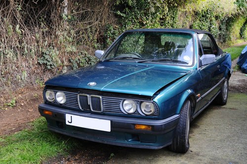 BMW E30 318i manual convertible For Sale