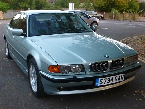 1998 BMW 740i  - face lift model and low mileage For Sale