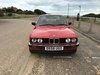 BMW E30 Auto 1987 320i (129bhp) Red.  In vendita