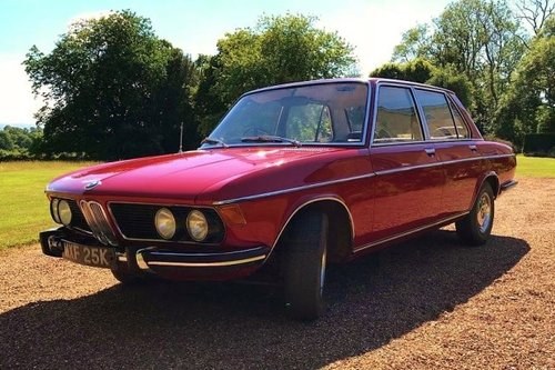 1972 BMW E3 2500 For Sale by Auction