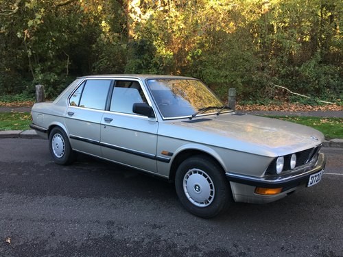 1986 BMW 518i E28 In vendita