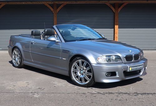2005 BMW E46 M3 Cabriolet - Manual, FSH, Excellent condition SOLD