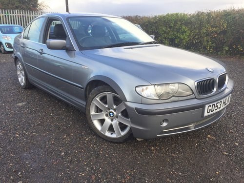 2003/53 BMW 330i Saloon Automatic SOLD
