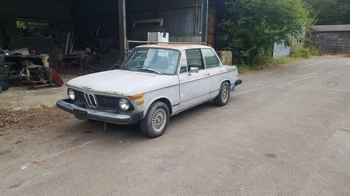 1975 Lhd American import bmw 2002 solid project SOLD