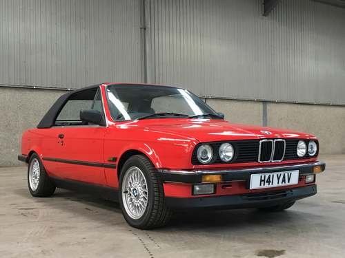 1990 BMW 325i Cab E30 at Morris Leslie Classic Auction 25th May For Sale by Auction