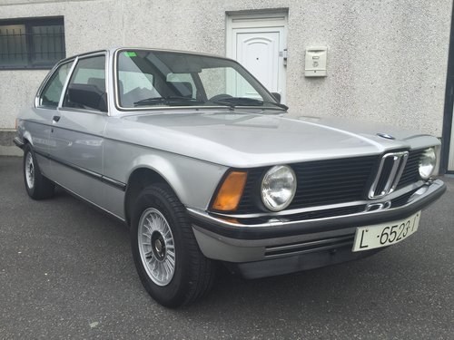 1982 BMW 318i. (E-21) VENDUTO