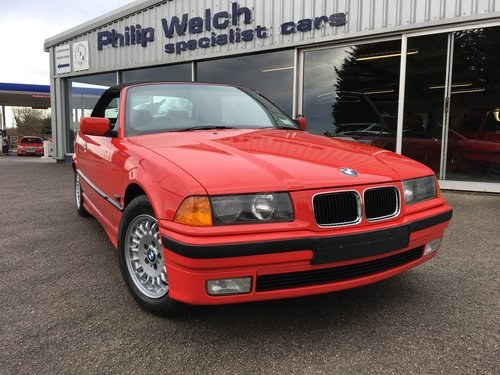 1996 BMW E36 328i CONVERTIBLE 14000 MILES ONLY For Sale