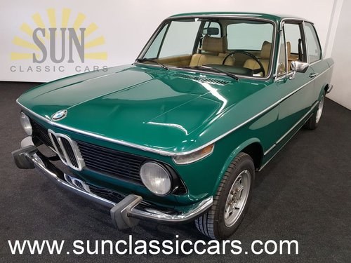 BMW 2002 1973, Jade green For Sale