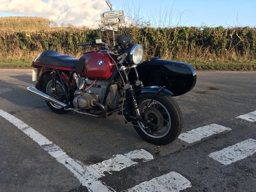 1979 BMW R80/7 with single seat sidecar For Sale