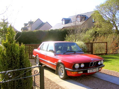 1987 BMW 528i SE SOLD