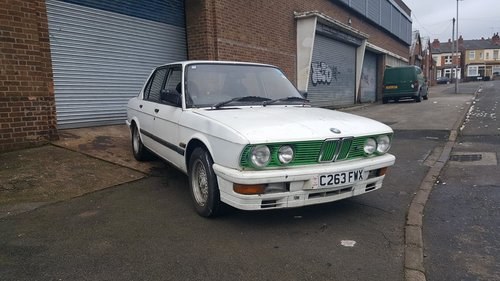 1986 BMW E28 M535i Manual Running Track car project  For Sale