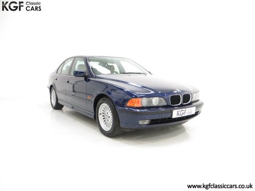 1996 An Outstanding BMW E39 523i SE with One Owner, 32,647 Miles VENDIDO