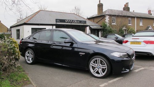 2015 BMW 5 Series 535D M Sport Saloon Full Leather, Sunroof For Sale