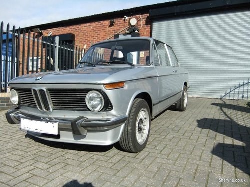 1975 BMW 2002 UK RHD Low miles and owners SOLD