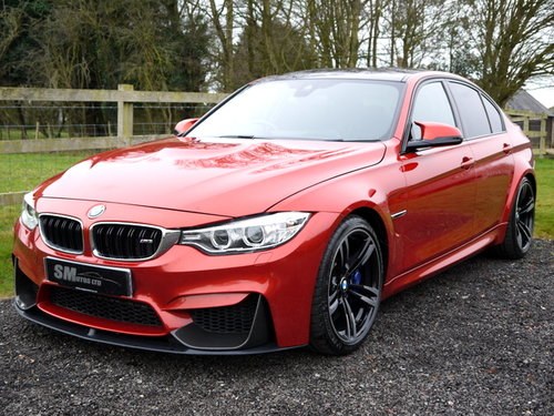 2015 BMW M3 DCT S/S SALOON F80 SOLD