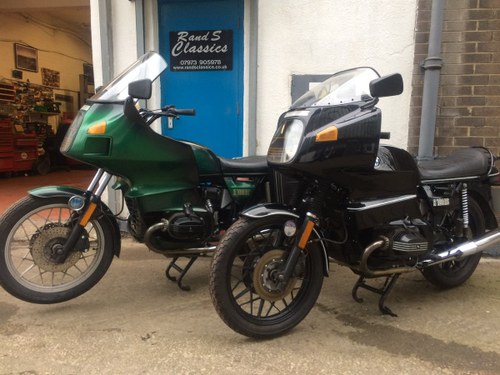 1981 BMW R100 and R80, RS / RT In vendita