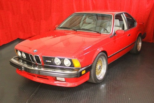 1987 BMW M6 Coupe = Manual Red(~)Ivory 79k miles $60k Kaufen Bei