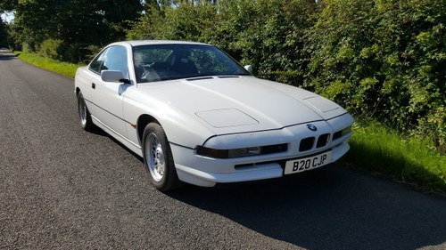 1991 BMW 850i v12 White AUTO In vendita