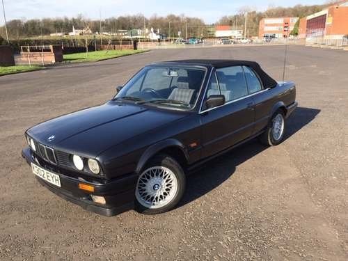 1992 BMW 320i E30 Convertible at Morris Leslie Auction 23rd Feb For Sale by Auction