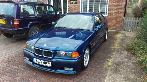1996 BMW e36 M3 3.0 5 Speed Manual Avus Blue SOLD